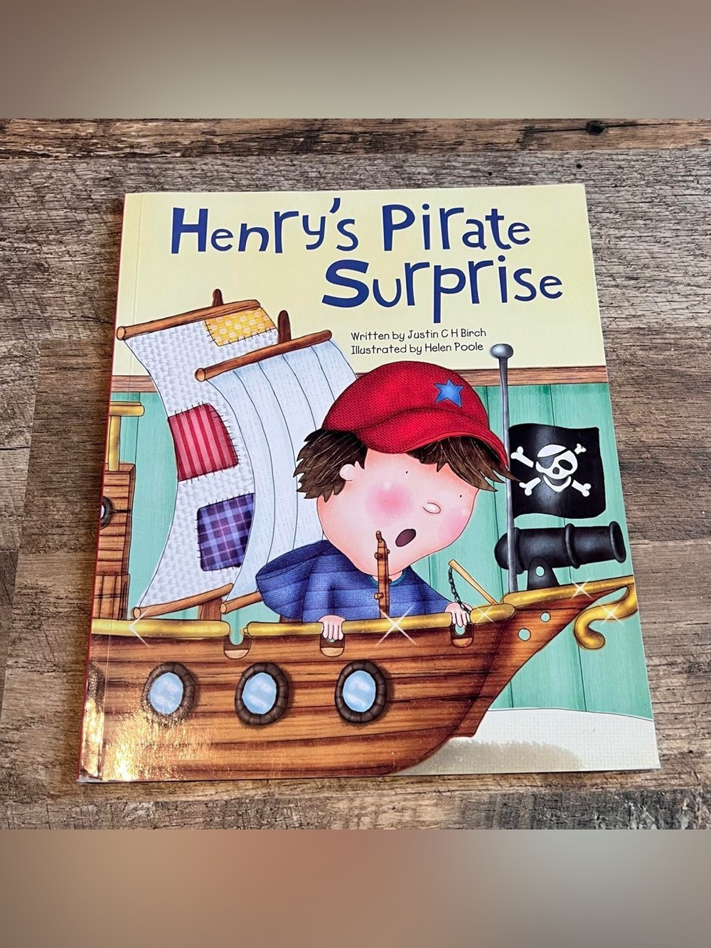 Henry's Pirate Surprise Children's Picture Book - Yellow & Red Cover